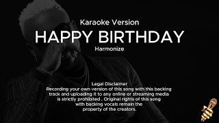 Harmonize  Happy Birthday Karaoke Version [upl. by Bjork13]