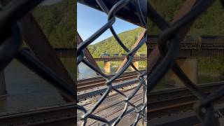 Train arrives in Harper’s ferry West Virginia tsla westvirginia t [upl. by Dachy]