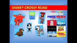 Disney Crossy Road feat Baymax Super Suit Steamboat Willie Rudder  Pirate with Pig etc [upl. by Ahras]