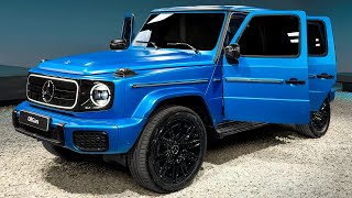 2024 Mercedes G 580  First Electric GClass in details [upl. by Htebsil]