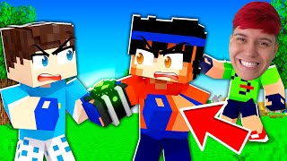 ENGANEI MEUS AMIGOS COM DISFARCE DO OMNITRIX MINECRAFT BEN 10 07 [upl. by Tierza]