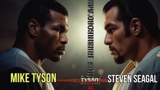 Mike Tyson vs Steven Seagal  The Unseen Showdown [upl. by Aerdnuahs]