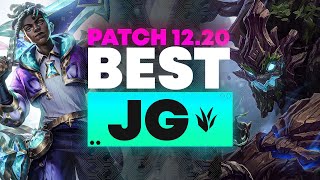 The BEST Junglers For All Ranks On Patch 1221  Season 12 Tier List League of Legends [upl. by Nyraf]