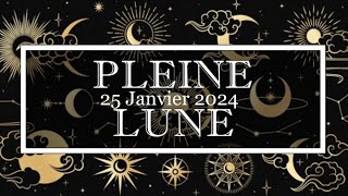 Pleine Lune 25 Janvier 2024 [upl. by Renelle]