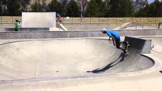 Lake Cunningham Skatepark EPIC COOL BMX BIKE FLIP [upl. by Jocelyn]