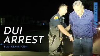 Blackbaud CEO Michael Gianoni DUI Arrest and Field Sobriety Test [upl. by Marcelo]