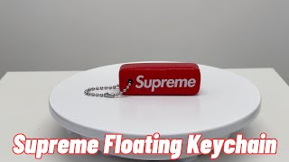 Supreme Floating Keychain Unboxing FW23 Week 8 Accessory [upl. by Laurie]