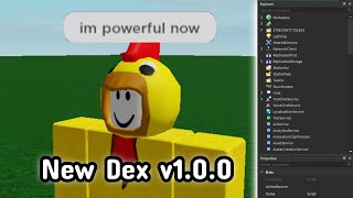 New Dex v100  Roblox Require Script Showcase 1 [upl. by Franky]