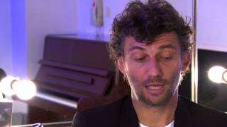 Jonas Kaufmann recounts Manon Lescaut ROH 2014 [upl. by Valdis]