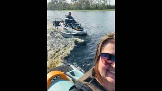 2024 SeaDoo Fish Pro Trophy Live your best Life Seadoo 💙💙 [upl. by Cirdor]