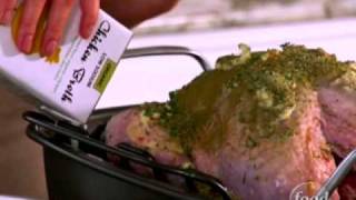 How to Make Cranberry Glazed Turkey  Food Network [upl. by Jeno29]