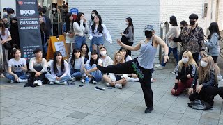 HIPARTY PRESENTING UNIQUE ARTISTIC PERFORMANCE ON HONGDAE STREET [upl. by Eerac442]