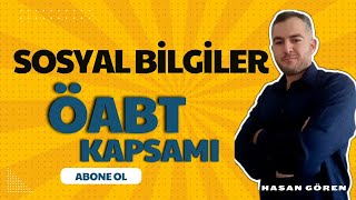 Sosyal Bilgiler ÖABT Kapsamı  Başarı İçin Konu ve Kapsam Analizi [upl. by Yarased830]