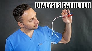 DIALYSIS Catheter Explained  Unboxing Interventional Radiology Equipment [upl. by Annanhoj]