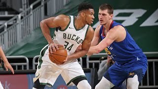 Nikola Jokic vs Giannis Antetokounmpo  All 1 On 1 Plays  202122 NBA Season [upl. by Yentirb]