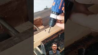 Genial idea para avellanar sin avellanador woodworking diy hacks tips [upl. by Audrye]