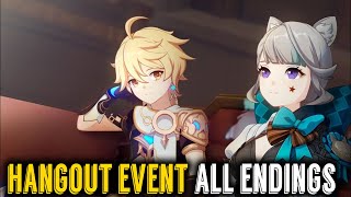 Lynette Hangout Event Genshin Impact All Endings  Genshin Livestreams [upl. by Beatrisa]