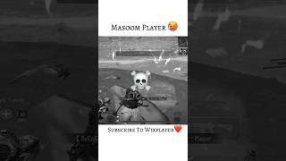 Masoom Player🥵WixplayerYT bgmi 1v4clutch [upl. by Keefe751]