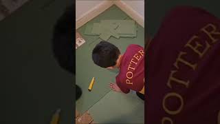 Putting in underlay [upl. by Kareem177]