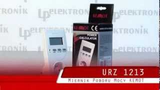 URZ1213 Miernik poboru mocy KEMOT [upl. by Raffarty560]