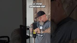 BUILT IN KNIFE SHARPENER survival SurvivormanLesStroud knifesharpner shorts survival [upl. by Ecirrehs]