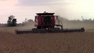 Case IH 9230 AxialFlow Combine on Tracks [upl. by Benilda]