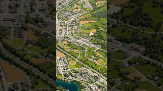 Surrounding my town with Beautiful Farmlands citiesskylines2 citiesskylines farmland [upl. by Hamian]