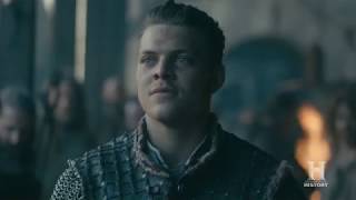 Vikings Season 5 quotIvarquot Walks on his ownquotSo it Beginsquot scene ending [upl. by Gnurt]