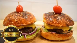 Hovězí burger nejlepší recept [upl. by Annoyi183]