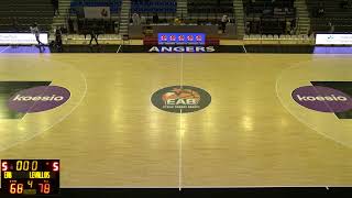 ETOILE ANGERS BASKET vs Levallois Basket Mens Pro Basketball [upl. by Ahseyn]