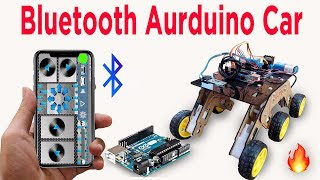 How to make Bluetooth Phone Control Car at home by using Arduino uno SS Robotics [upl. by Elleivad]