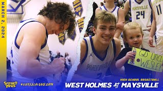 Explosive 2nd Half Pushes Maysville Past West Holmes 🏀 [upl. by Kerry]