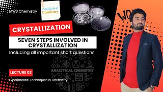 Crystallization Class 11 Chemistry  All Steps Involved in Crystallization Process crystallization [upl. by Hulbig]