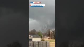 Deadly Tornado Rips Through Clarksville TN [upl. by Donnelly]