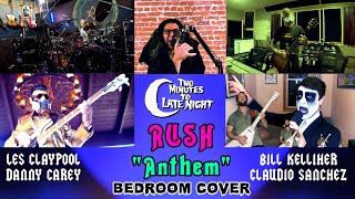 Coheed and Cambria  Mastodon  Primus  Tool  Mutoid Man Cover RUSH’s “Anthem” [upl. by Nylodnewg]