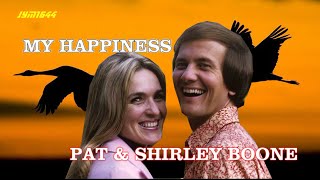 My Happiness 1959  Pat amp Shirley Boone [upl. by Rhpotsirhc]