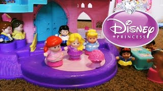 Disney Princess Little People Songs Palace Castle [upl. by Yornoc]