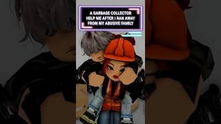 A GARBAGE COLLECTOR HELP ME AFTER I RAN AWAY FROM MY ABUSIVE FAMILY😳roblox shorts berry [upl. by Esmerolda]