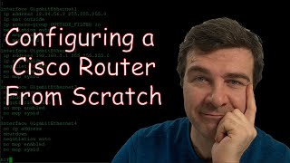 How to configure cisco router for the first time CCNA Level  2021 [upl. by Dinnie]