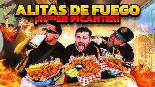 Reto de ALITAS PICANTES por 6000 Pesos🔥🤯 Ft NIÑO SHOW y CHAII [upl. by Auoz]