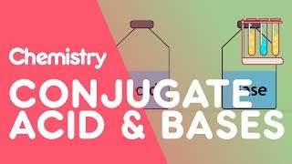 Conjugate Acids amp Bases  Acids Bases amp Alkalis  Chemistry  FuseSchool [upl. by Grodin]