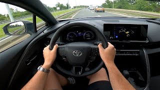 2024 Toyota CHR Plugin hybrid 20 223 HP POV Test drive CARiNIK Exteriror details EV mode [upl. by Dianemarie]