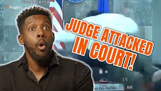 Judge Attacked by Defendant [upl. by Bili729]