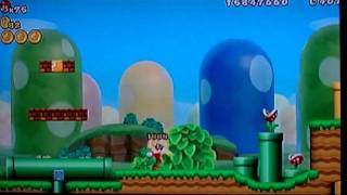 New Super Mario Bros Wii Pièces étoiles Monde 1 13 [upl. by Nivlac]