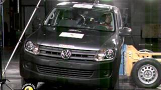 Euro NCAP  VW Amarok  2010  Crash test [upl. by Ecal720]