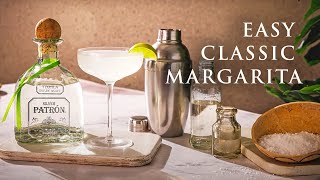 How to Make a Margarita  Cocktail Recipes  Patrón Tequila [upl. by Hampton]