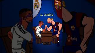 Mbappe vs Haaland El Clasico in La Liga [upl. by Ethben146]