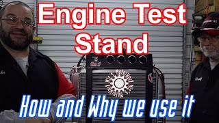 How and Why We Use an Engine Test Stand  Summit Racing 918015 [upl. by Lamak]