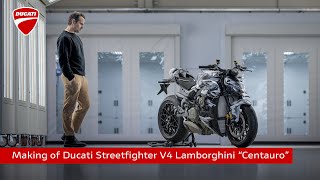 Ducati Streetfighter V4 Lamborghini quotCentauroquot [upl. by Sasnett]