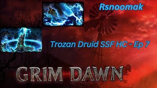 Trozan Sky Shard Druid SSF HC Ep 7 [upl. by Hannej159]